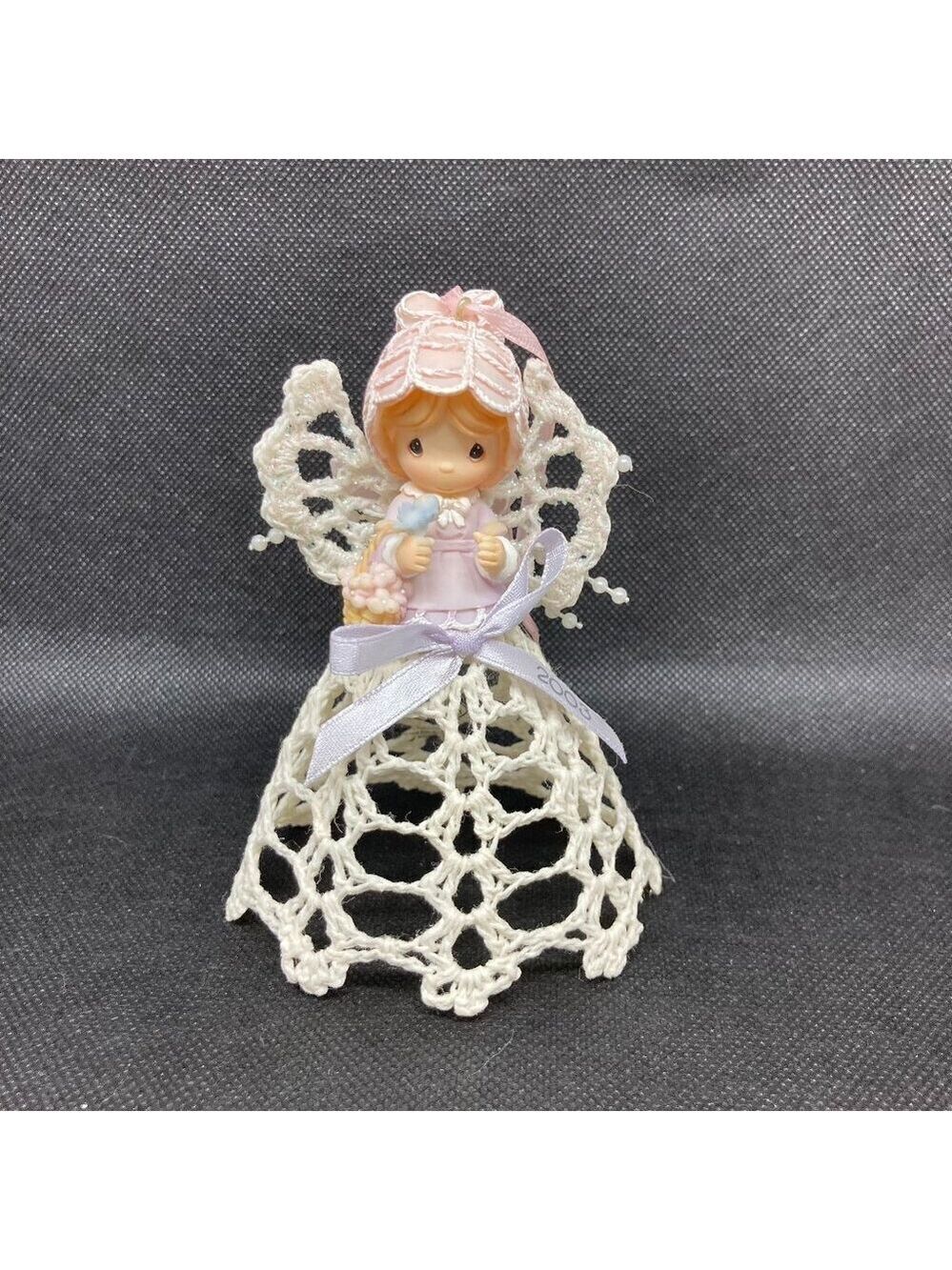 Precious Moments 2003 Graced with Lace angel ornament